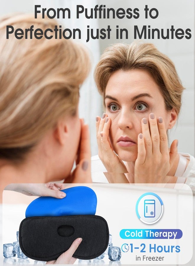 ProCIV Detachable Heated Eye Mask, Cordless Eye Mask for Dry Eyes & Puffiness, Algae Fiber Ultra-Soft Nose Bridge Light-Block for Deeper Sleep – Graphene Layer Warm Compress & Cold Pack,Travel Essentials - Image 5